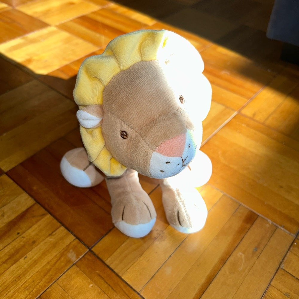 Jane Goodall Good For All My Natural Lion 8" tall Plush